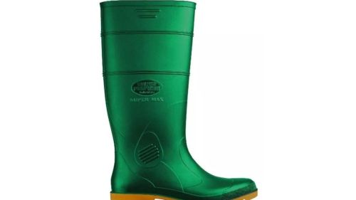 Bota Pampeana De Goma Calfor Hidrocarburo Verde